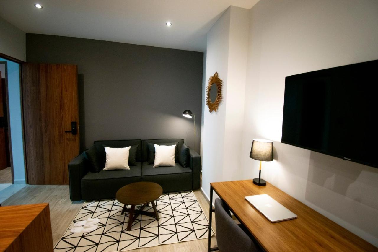 メキシコシティ Punto Lofts Periferico Surアパートホテル エクステリア 写真