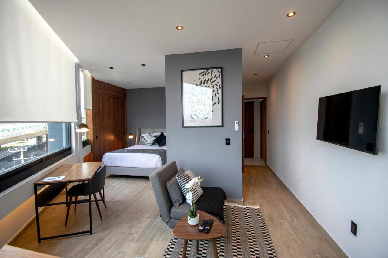 メキシコシティ Punto Lofts Periferico Surアパートホテル エクステリア 写真